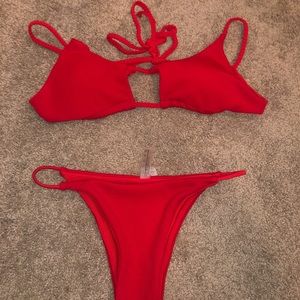 Zaful red NEVER WORN swimsuit